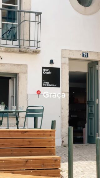 Bem-vindo à Graça! Em frente ao Panteão, e do lado da Feira da Ladra tu encontras o mais recente espaço do Hello Kristof ✨
___

Welcome to Graça! In front of the Pantheon and right next to Feira da Ladra you find our most recent Hello, Kristof shop 💕

#hellokristof #brunchlisbon #brunchlisboa #lisbon #specialitycoffee #lisboncoffee